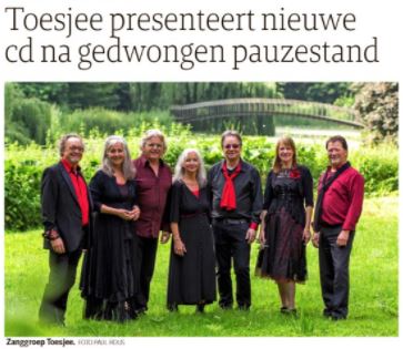 Toesjee met nieuwe CD in Limburgs Dagblad