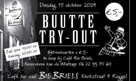 Buutte try-out bie Briels