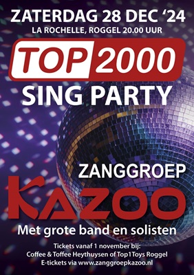 TOP2000 Sing Party met Zanggroep Kazoo