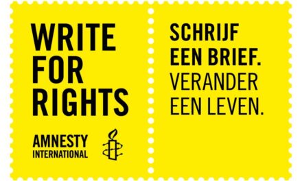 Amnesty schrijfactie