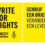 Een geslaagde Amnesty Write for Rights schrijfdag